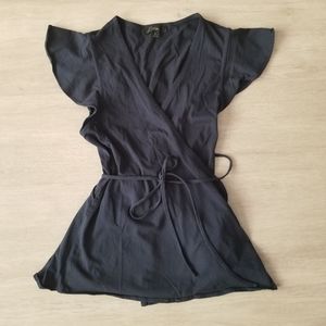 J.Crew Women's Wrap Top size 4